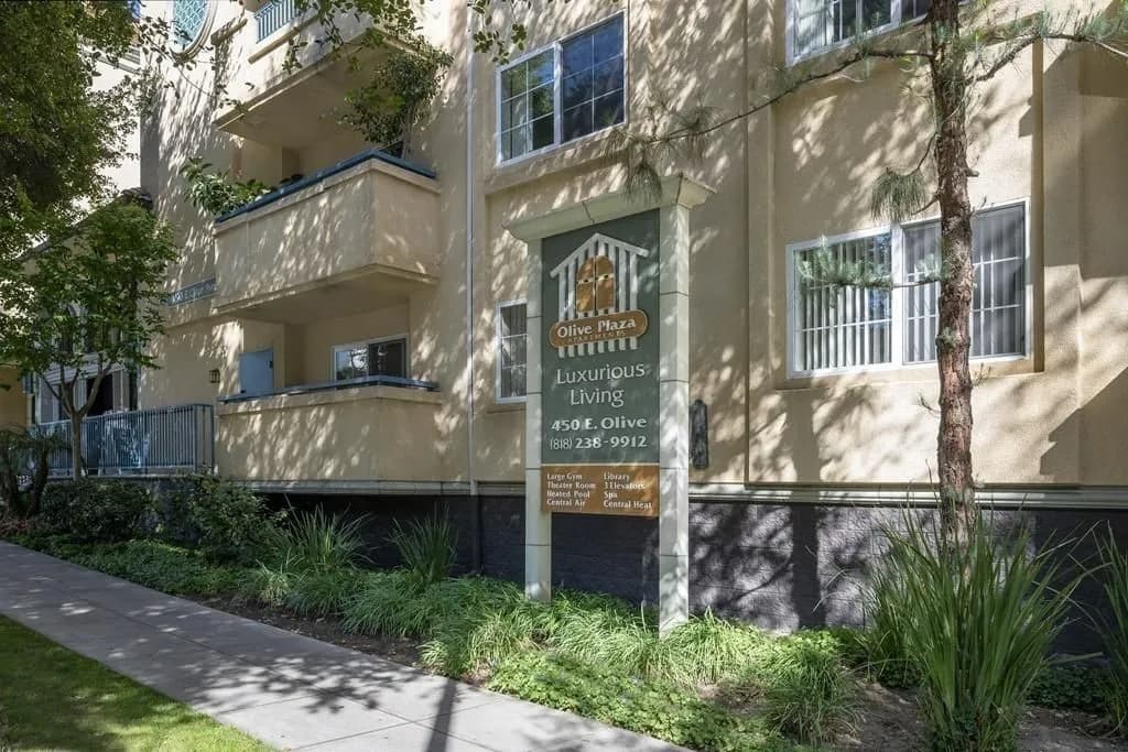 Burbank apartments for rent - Property image - Olive Plaza Senior Apartments - 2